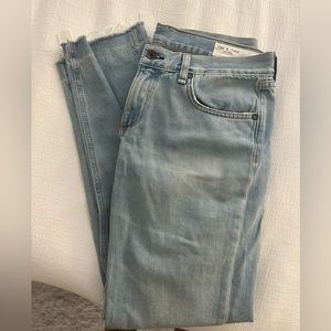 Rag and bone light wash denim, size 27 worn once